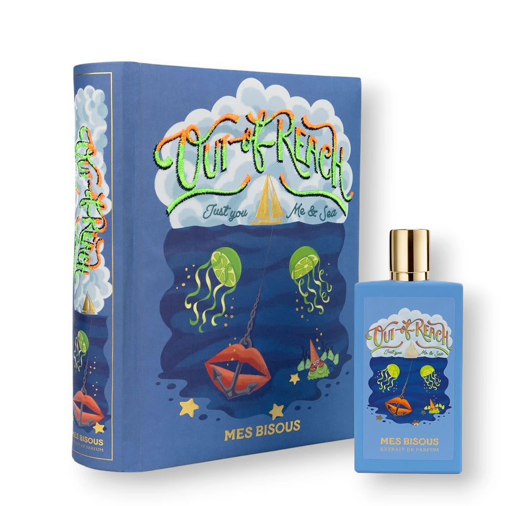 Mes Bisous Out of Reach Extrait de Parfum 100ml blue bottle box