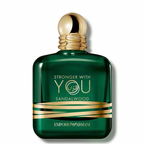 Emporio Armani Stronger With You Sandalwood EDP 100ml green bottle