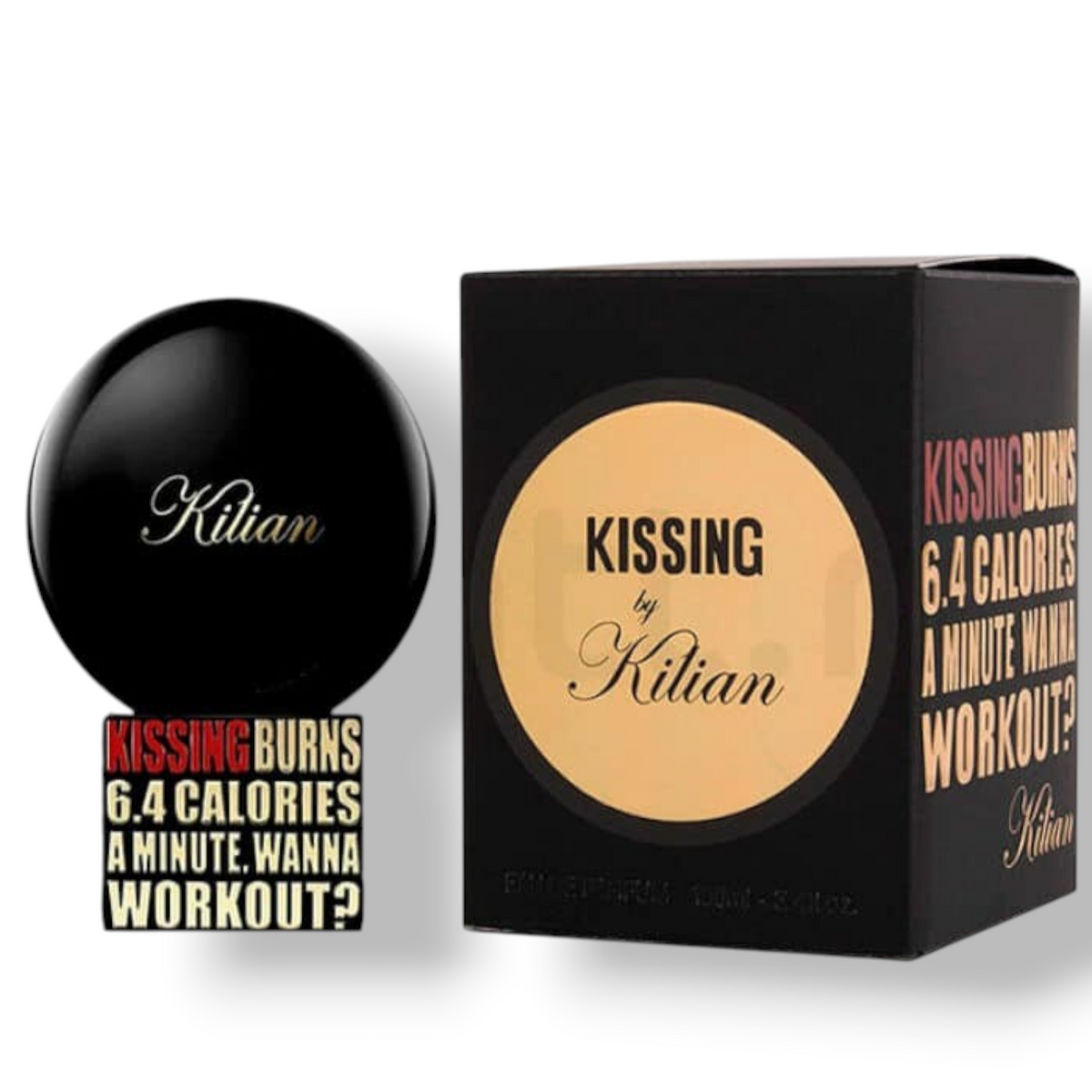 Kilian Paris Kissing Burns 6.4 Calories A Minute Wanna Workout Eau de Parfum 50ml box