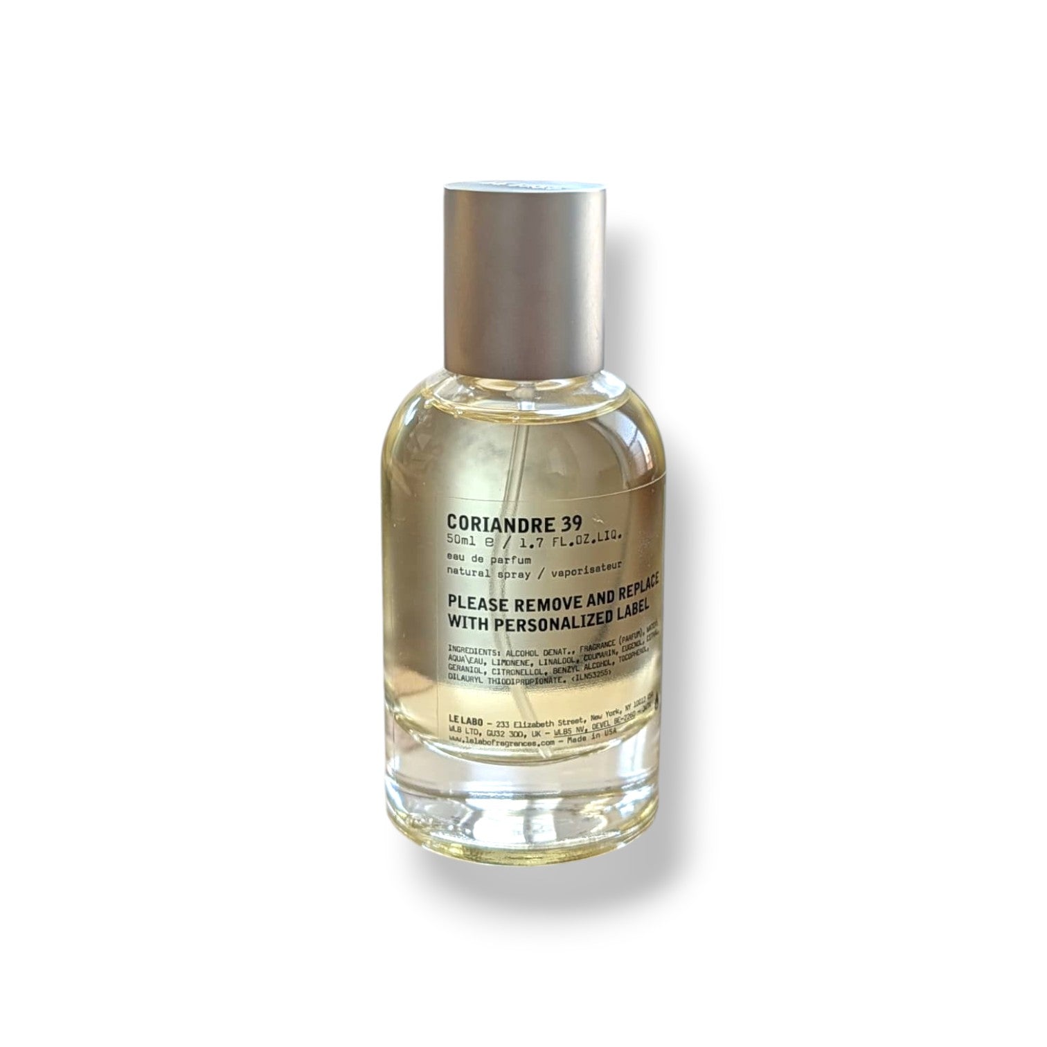 Le Labo Coriandre 39 Eau de Parfum 50ml Mexico City Exclusive