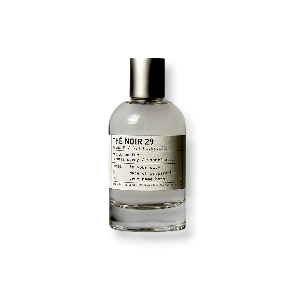 Le Labo Thé Noir 29 Official Sample
